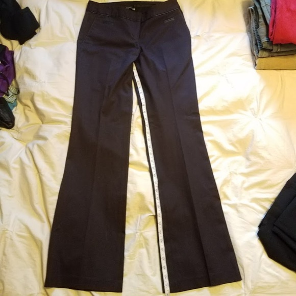Express Editor Pants 0R Maroon/Dark  Purple - Picture 1 of 4